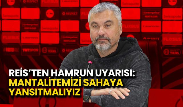 Thomas Reis: Mantalitemizi Yansıtamazsak Zorlanırız