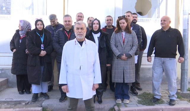 Aile Sağlığı Merkezi’ne taşla saldıran şüphelilerden doktora tehdit mesajı (2)