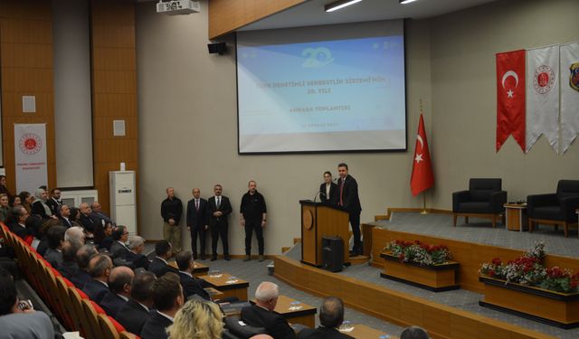 Ankara Cumhuriyet Başsavcılığı, denetimli serbestlik sisteminin 20’nci yılı için toplantı düzenledi