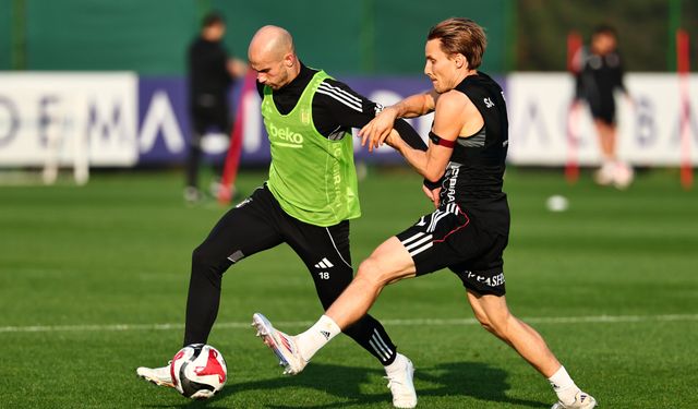 Beşiktaş’ta Gaziantep FK maçı hazırlıkları başladı