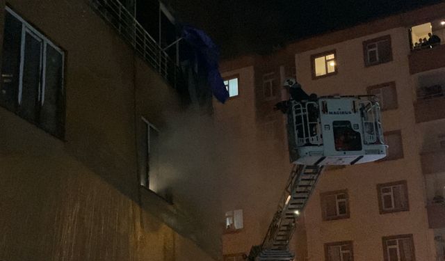 Rize’de depoda çıkan yangın söndürüldü