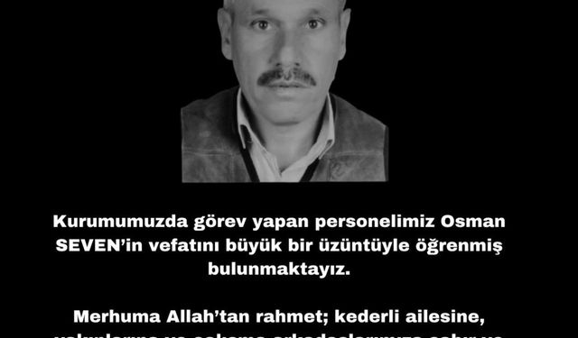 Şanlıurfa’da su kuyusundaki arızayı onarmak isteyen işçi akıma kapıldı 