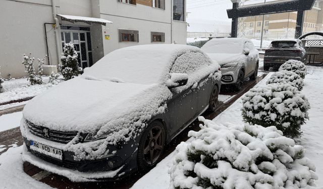 Sivas'ta kar yağışı