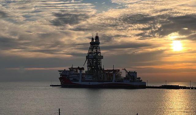 Türkiye’nin 6’ncı sondaj gemisi Mersin’e ulaştı