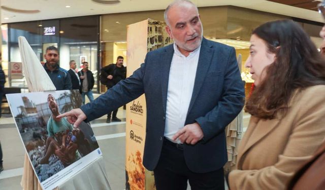 Canik Belediyesi Filistin'deki Zulmü Fotoğraf Kareleriyle Aktardı