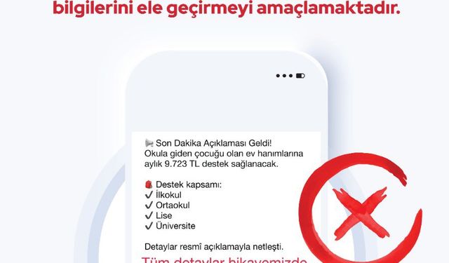 Bakanlıktan, 'Çocuğu okula giden ev hanımlarına destek' iddialarına yalanlama
