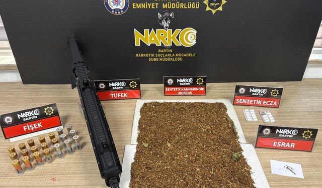 Bartın'da uyuşturucu operasyonunda 6 tutuklama