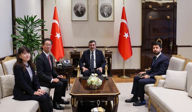 Cevdet Yılmaz, Moğolistan ve Japonya'nın Ankara büyükelçilerini kabul etti