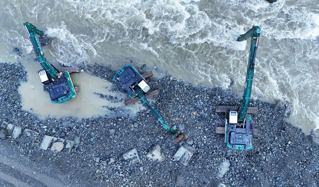 DSİ’den Doğu Karadeniz’de Sel Riskine 278 Noktalı Müdahale