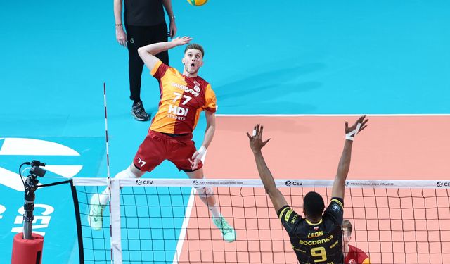 Galatasaray HDI Sigorta - Bogdanka LUK Lublin: 1-3