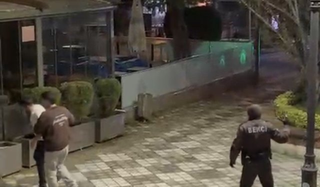 İki grup arasındaki kavgaya polis havaya ateş açarak müdahale etti; 2 gözaltı