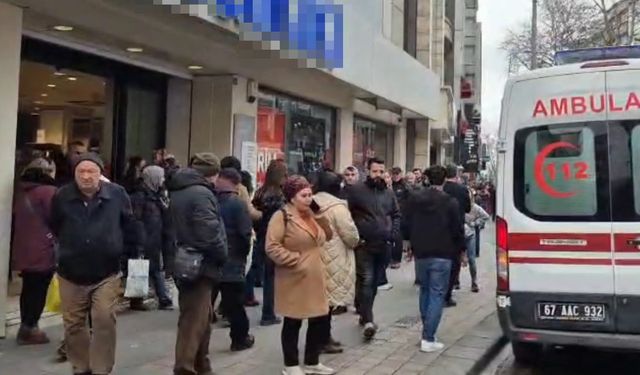 Mağazada alışveriş yaparken merdivenlerden düşen kadın ağır yaralandı
