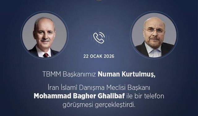 TBMM Başkanı Kurtulmuş, İranlı mevkidaşı Ghalibaf ile görüştü