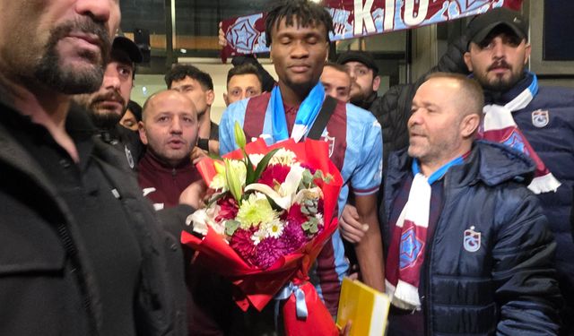 Trabzonspor'un yeni transferi Chibuike: Evimde gibi hissediyorum