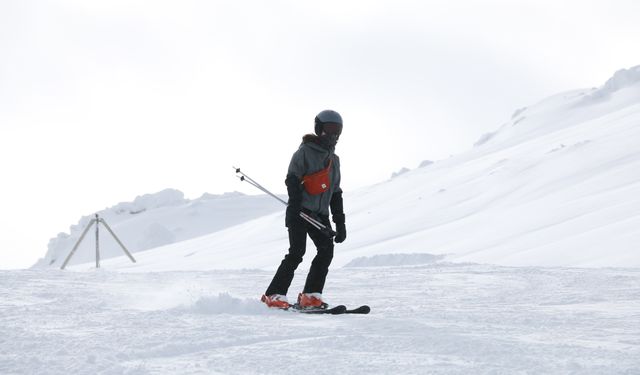 Yıldız Dağı Kayak Merkezi'nde sömestir yoğunluğu
