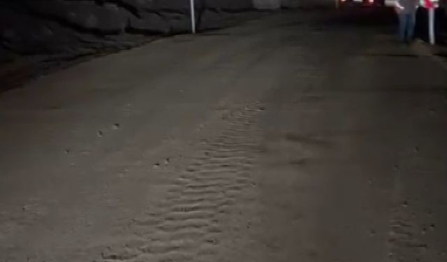 Adana'da heyelan nedeniyle kapanan Feke-Saimbeyli karayolu ulaşıma açıldı