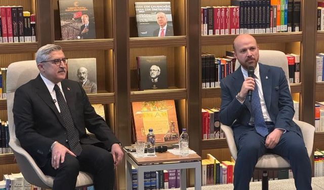Bilal Erdoğan, AK Parti'nin 'Kütüphane Sohbetleri'ne katıldı