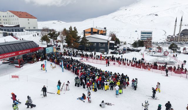 Erciyes'te hafta sonu yoğunluğu / Ek fotoğraflar