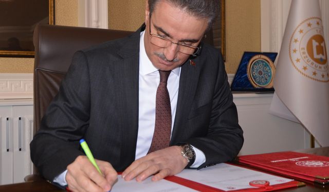 Erzurum Valisi Baruş, görevine başladı