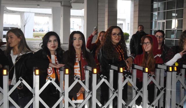 Galatasaray kafilesi, Konya'da