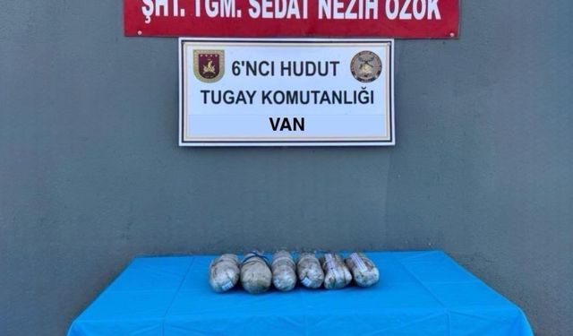 MSB: Van hudut hattında 5 kilo uyuşturucu ele geçirildi