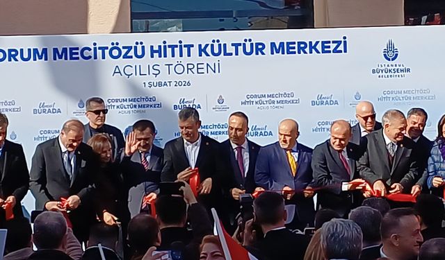 Özgür Özel, Mecitözü Hitit Kültür Merkezi'nin açılışını yaptı