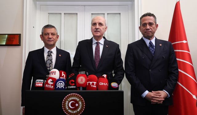 TBMM Başkanı Kurtulmuş'tan Özgür Özel'e ziyaret