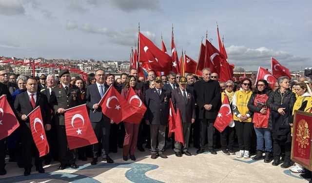 Tekirdağ'da 57'nci Alay, 111 yıl sonra yeniden Çanakkale'ye uğurlandı