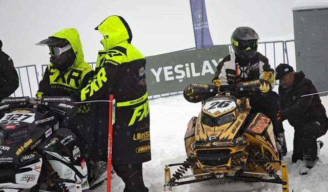 Yeşilay Kar Motosikleti Şampiyonası sona erdi