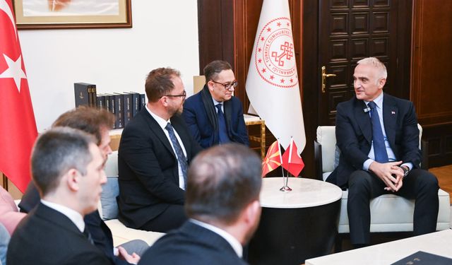 Bakan Ersoy, Kuzey Makedonyalı mevkidaşı Ljutkov ile Ankara'da bir araya geldi