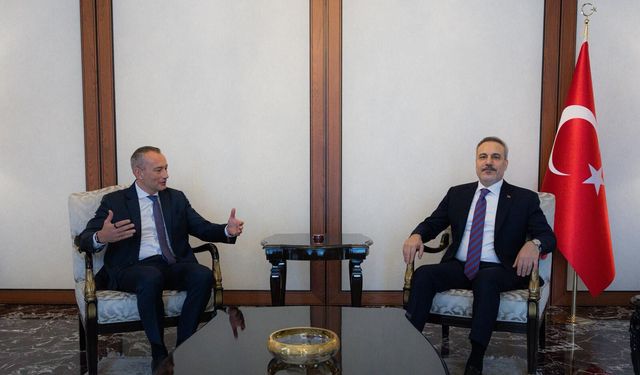 Bakan Fidan, Gazze Yüksek Temsilcisi Mladenov ile görüştü