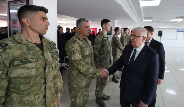 Bakan Güler: Hedefimiz terörden arındırılmış, güçlü bir Türkiye'ye ulaşmaktır
