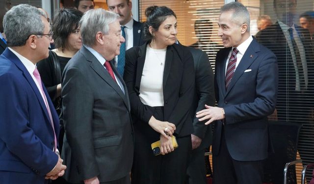 Birleşmiş Milletler Genel Sekreteri Guterres, Ankara İl Göç İdaresi Müdürlüğünü ziyaret etti