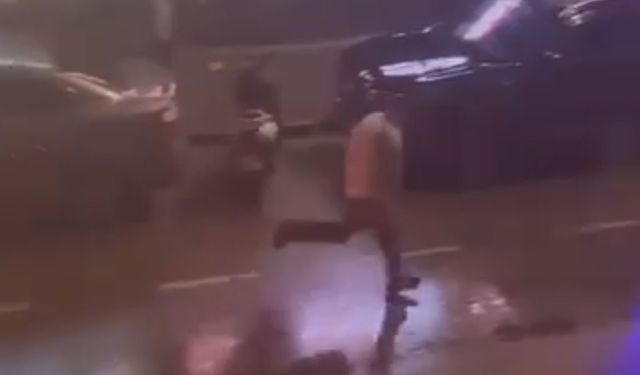 Cadde ortasında tekme ve yumruklarla darbedildi