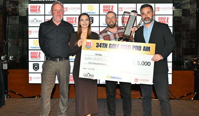 Golf Mad Pro-Am Golf Turnuvası'nda şampiyon Murray oldu