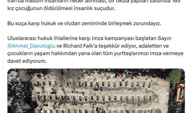 Özgür Özel: Amerika'nın ve İsrail'in düzeni, dünya düzeni değildir