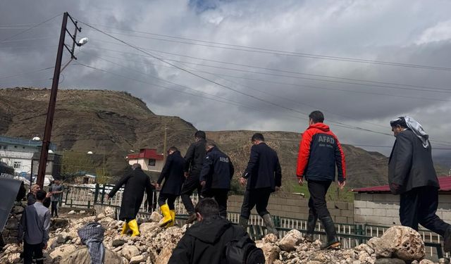 Şırnak'ta sel ve taşkınların yol açtığı hasar gideriliyor