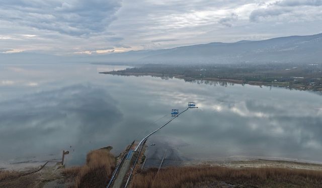Yüzde 96 seviyesine ulaşan Yuvacık Barajı'ndan, Sapanca Gölü'ne 'can suyu'
