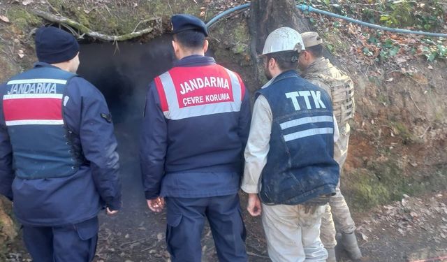 Zonguldak'ta 6 kaçak ocak imha edildi