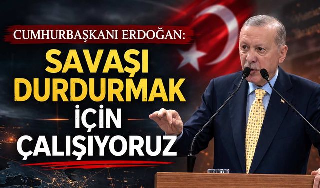 Cumhurbaşkanı Erdoğan'dan Önemli Açıklamalar