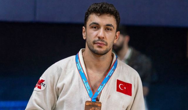 OMÜ’lü Judocu Fırat Çekim Türkiye Üçüncüsü Oldu