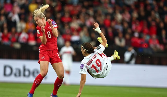 A Milli Kadın Futbol Takımı, İsviçre'ye mağlup oldu