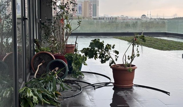 Ankara'da sağanak etkili oldu