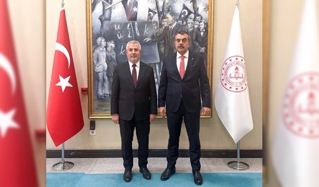 Bakan Tekin, ÖSYM Başkanı Ersoy'u kabul etti