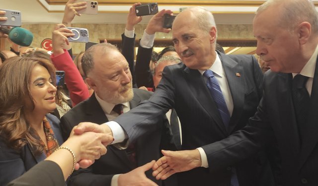 Cumhurbaşkanı Erdoğan, TBMM'de 23 Nisan Resepsiyonu'na katıldı