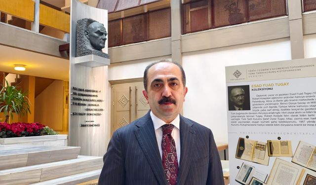 Türk Tarih Kurumu Kütüphanesi eserleri izlenime sunuldu