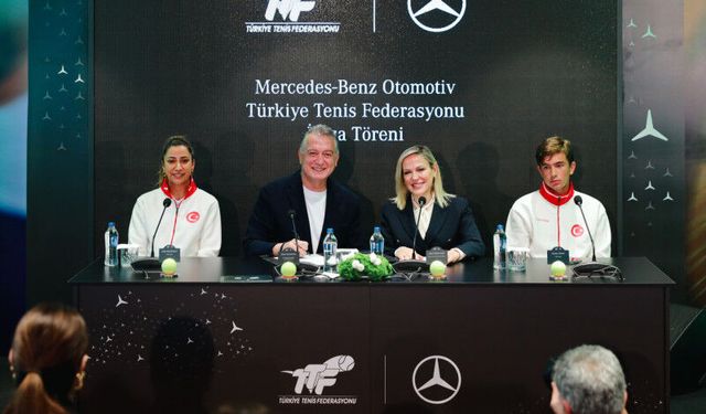 Türkiye Tenis Federasyonu'na ana sponsor desteği