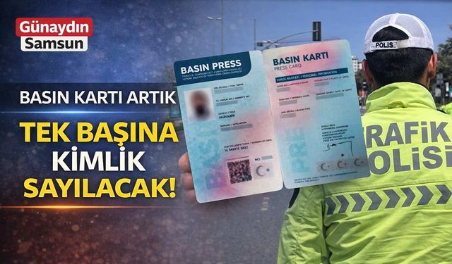 Basın Kartı Artık Tek Başına Kimlik Sayılacak!