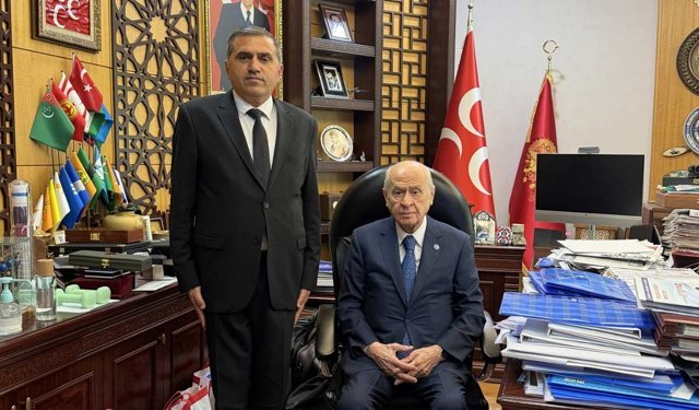 MHP Samsun İl Başkanı Mucur, Bahçeli ile Ankara’da Görüştü