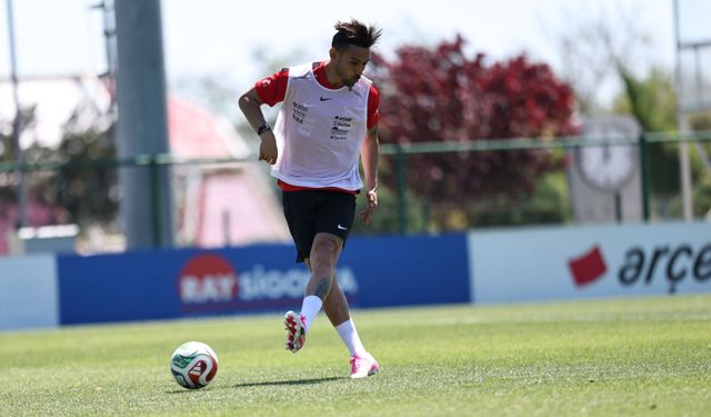 A Milli Futbol Takımı, Kuzey Makedonya hazırlıklarına devam etti